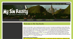Desktop Screenshot of mysimrealty.com